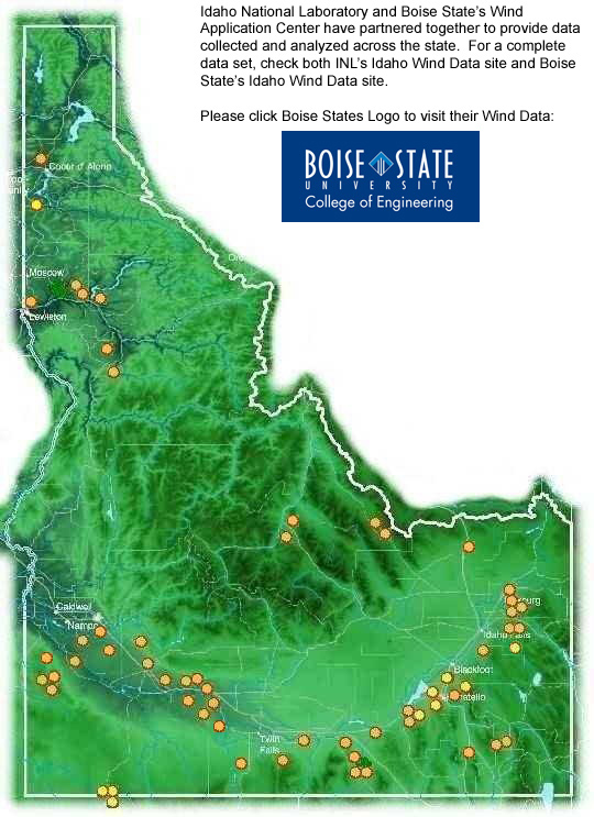 Idaho map